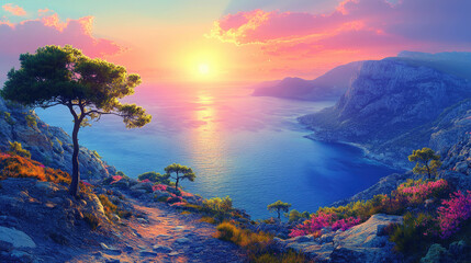 A captivating blend of doodle-style vector art inspired by technology and nature, featuring intricate hand-drawn circuits, futuristic gadgets, digital connections, and organic patterns like leaves, fl