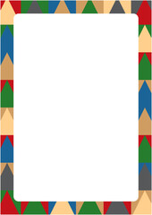 クリスマスをイメージしたシンプルな背景イラスト