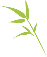 Obraz premium Bamboo Flat Icon