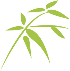 Fototapeta premium Bamboo icon 