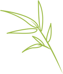 Fototapeta premium Bamboo icon 