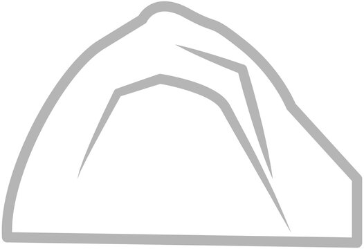 recommend clip art: mountain line art
                    