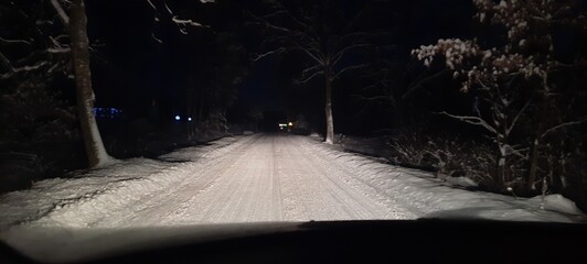 Śnieg i Droga  © Pawe