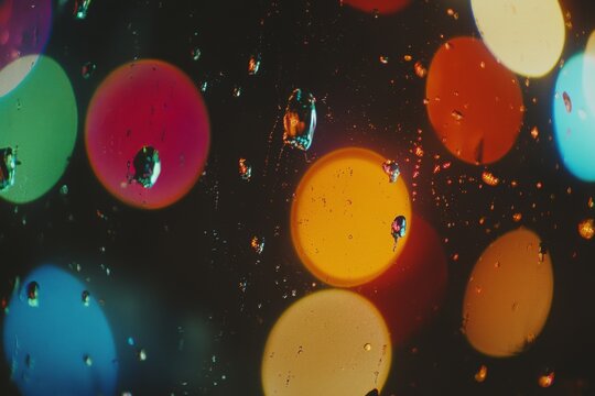 This zoomed-in view displays an abstract gradient background characterized by a rough and blurry texture.