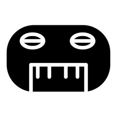 Classic Music Piano Glyph icon