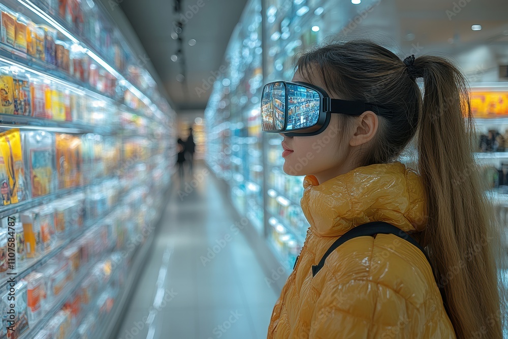 Poster Augmented reality transforming retail spaces into interactive experiences,
