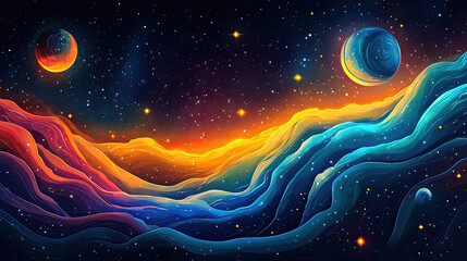 A captivating blend of doodle-style vector art inspired by technology and nature, featuring intricate hand-drawn circuits, futuristic gadgets, digital connections, and organic patterns like leaves, fl