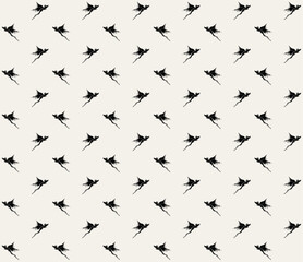 Seamless pattern with flying dragons