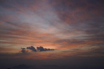 남해 금산 한려해상 일출