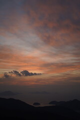 남해 금산 한려해상 일출