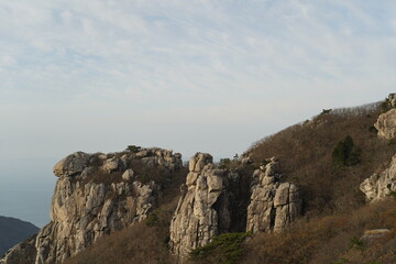 남해 금산 한려해상 일출