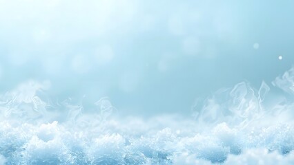 Light Blue Ice World