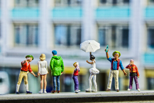 Bunte Figuren