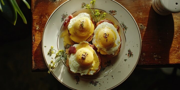Eggs Benedict Plate