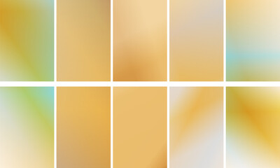 Obraz premium Vector illustration, abstract light brown gradient, soft lines, technical diagonal background, mixed color gradient art brush, colorful painting backdrop,