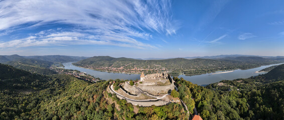 Visegrad Castle in Visegrad, a small town in Pest County, Hungary