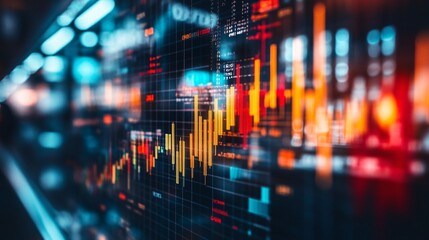 Concept of inflation with visuals of upward price trends, economic charts reflecting increased costs, and stressed consumers
