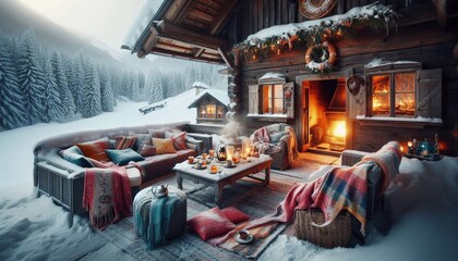 Naklejka premium Après-Ski