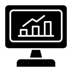 Obraz premium Monitor Icon