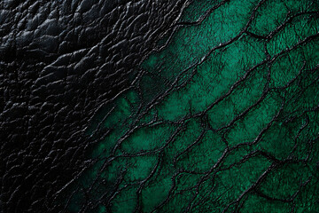 Dark Green and Black Texture Design
