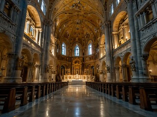 Obraz premium Metropolitan Cathedral of Palermo, Sicily.
