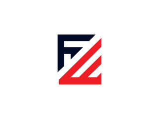 FW initial monogram with letter creative logo