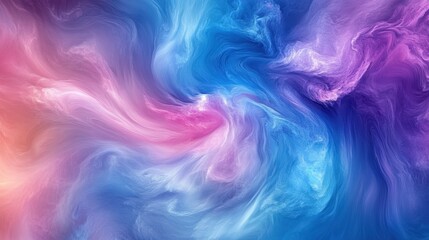 Fototapeta premium Vibrant Abstract Swirls of Color