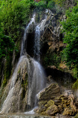 Obraz premium waterfall in the forest