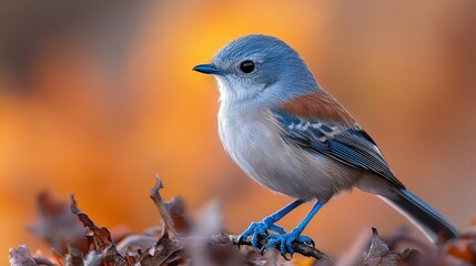 Fototapeta premium a bird with blue feet
