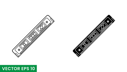 Obraz premium level measuring device vector icon