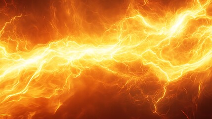 Dynamic Plasma Lightning and Fiery Energy Surges Capturing Electric Cosmic Storms in High Definition