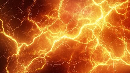 Dynamic Plasma Lightning and Fiery Energy Surges Capturing Electric Cosmic Storms in High Definition