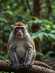 Obraz premium Monkeys in Jozani Forest, Zanzibar.