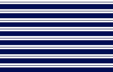 Seamless Abstract Horizontal Blue and White Striped Pattern Design for Background or Wallpaper. Illustration