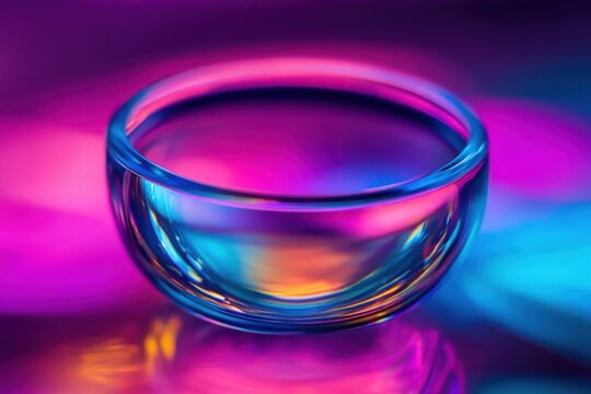 Refraction lens photography technique example display