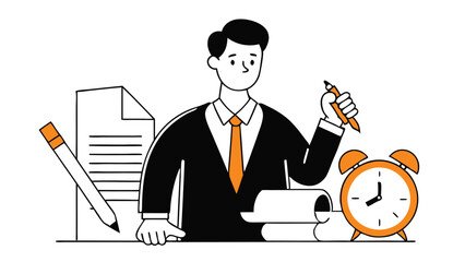 Bill payment, expense or financial service to pay for transaction, credit card payment or shopping cost concept