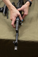 Possession of weapons. Training in use of weapons. Military Trinity.