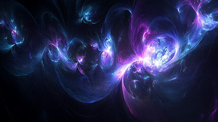 Obraz premium A colorful, swirling galaxy of stars and nebulae