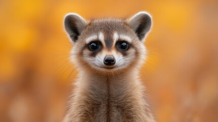 Fototapeta premium a small animal with a white background
