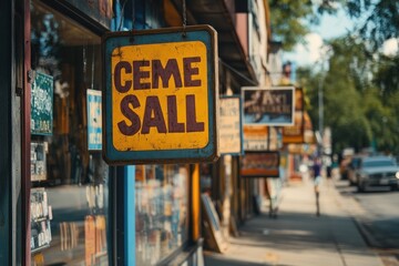 Obraz premium Worn yellow and blue 