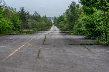 Ruins of underground airbase Zeljava, Bihac