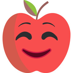 Happy  apple face