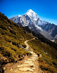 footpath in the mountains