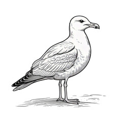Seagull Sketch
