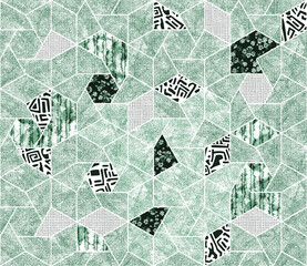 seamless pattern with geometric shape