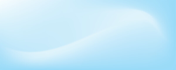 Abstract blue gradient vector banner template