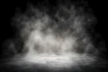 Fototapeta premium Abstract dark blue and orange light background with glowing particles. Perfect for website banners, presentations, and digital art projects.