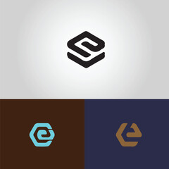 Minima;l vector Logo desing image