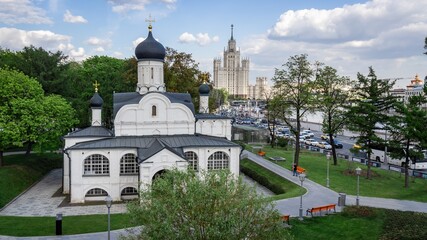 Church conception of St. Anne's Night View