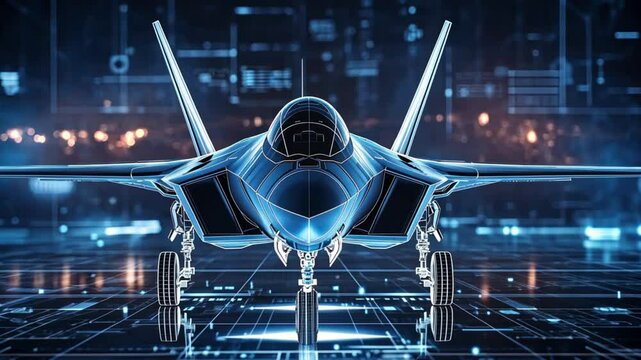 Anti radar fighter jet An anti-radar fighter jet flies undetected, equipped with stealth technology. Its design minimizes visibility on enemy radar, making it a critical asset in covert missions.